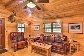 Pet-Friendly Cabin with Fire Pit and River Access!